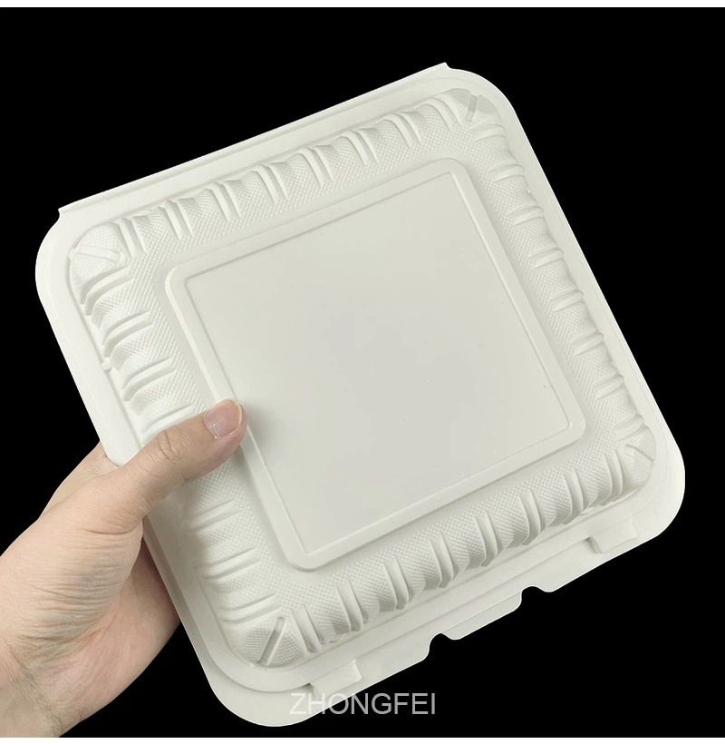 993三格连体PP碳酸钙餐盒（150个）
